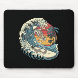 Skeleton Surfing _1 Mouse Mat