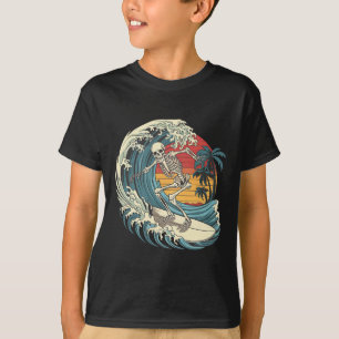 Skeleton Surfing _1 T-Shirt