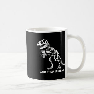 Skeleton T-rex Dinosaur Halloween Men Women Funny Coffee Mug