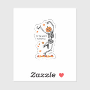 Skeleton Tis The Season For Pilates Meditation Hal