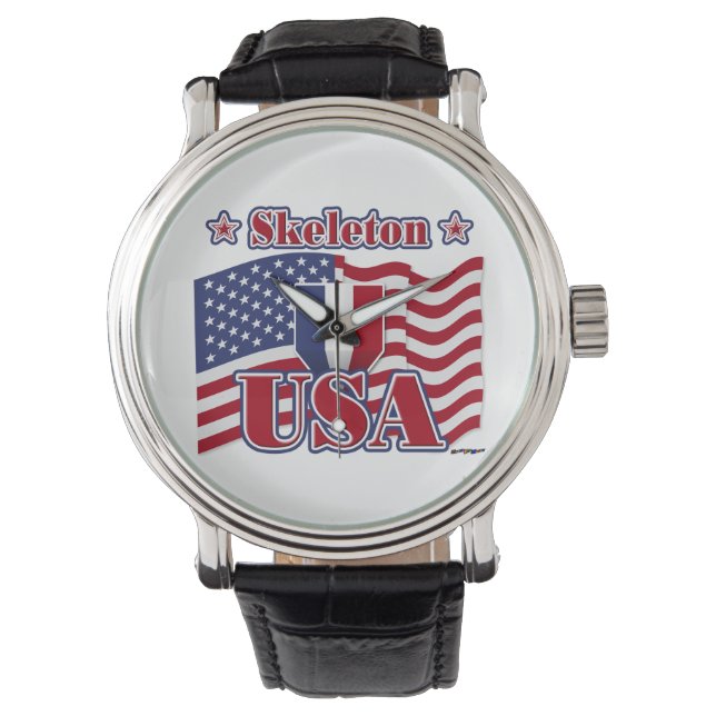 Skeleton USA Watch (Front)