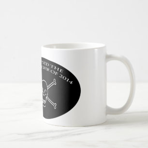 Skeleton war mug