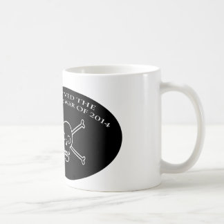 Skeleton war mug