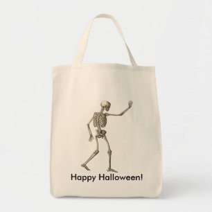 Skeleton Waving Bag