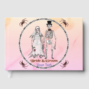 Skeleton Wedding Guest Book