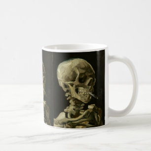 Skeleton with cigarette by Van Gogh Coffee Mug