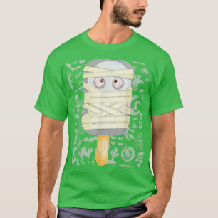 Skeleton Zombie Mummy Ghost Pumpkin Halloween Boys T-Shirt