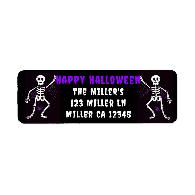  Skeletons and Spider Webs (Front)