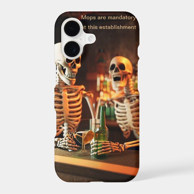 Skeletons at a bar (Back)