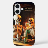 Skeletons at a bar
