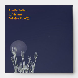 Skeletons - Halloween Envelope