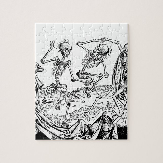 Skeletons - Halloween Jigsaw Puzzle (Vertical)