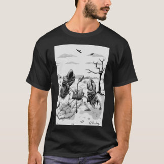 skeletons in the desert. T-Shirt