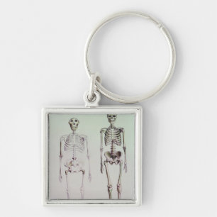 Skeletons of Australopithecus Boisei Key Ring