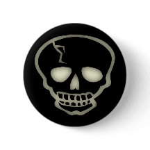 Skeleton's Skull Buttons