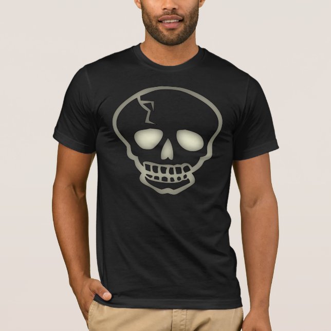 Skeleton's Skull T-shirts (Front)