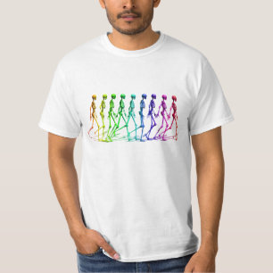 Skeletons walking T-Shirt