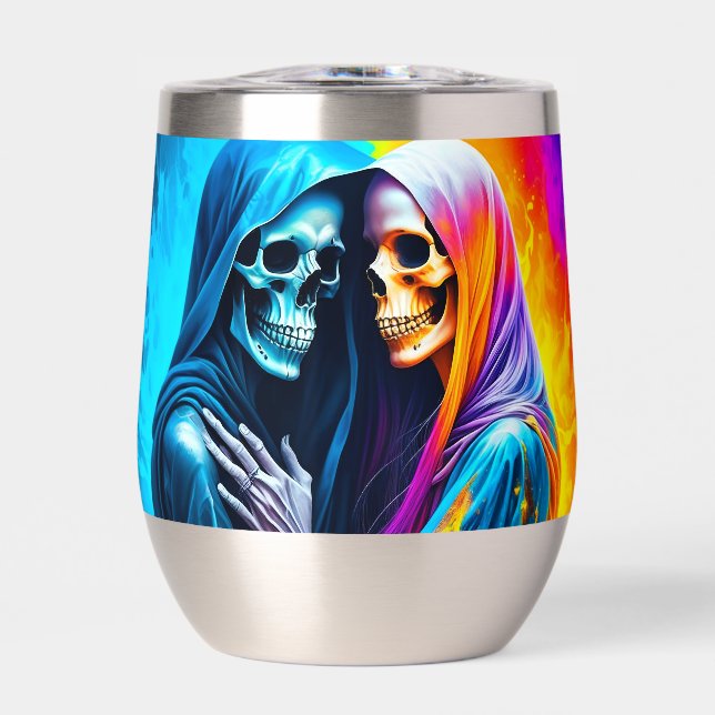 Skeletons Wrapped in a Rainbow (Front)