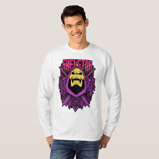 Skeletor Rock Version T-shirt (Front Full)