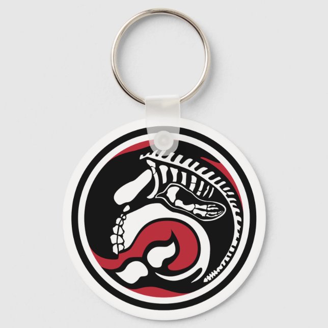 skelewhale key ring (Front)