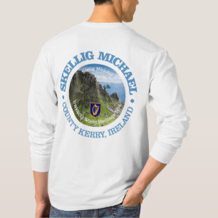 Skellig Michael (rd) T-Shirt