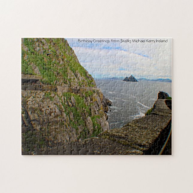 Skellig Michael  Skellig Islands Kerry. Jigsaw Puz Puzzle (Horizontal)