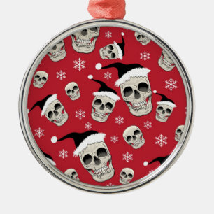 Skelly Santas Ornament