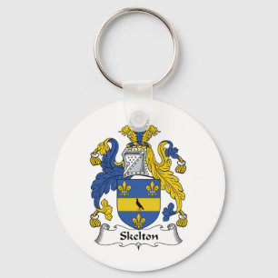 Skelton Family Crest Key Ring