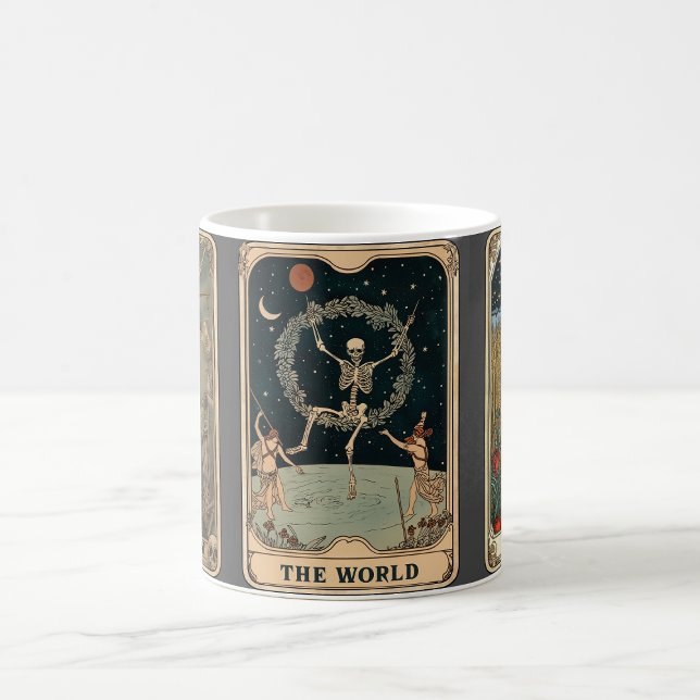 Skelton tarot card  coffee mug (Skelton tarot cup)