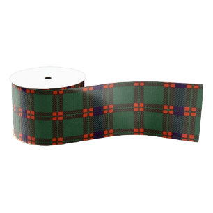 Skene clan Plaid Scottish tartan Grosgrain Ribbon