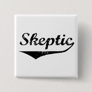Skeptic 2 15 cm square badge