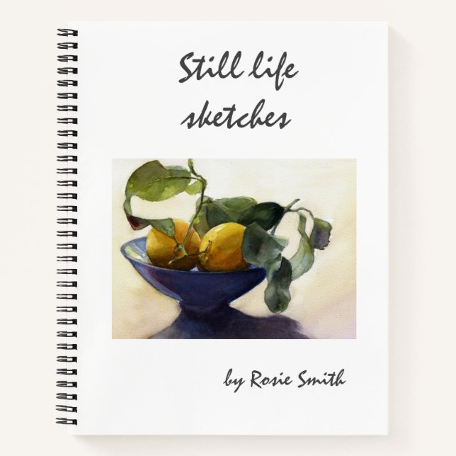 Sketch Book - Still Life Sketches (Front)
