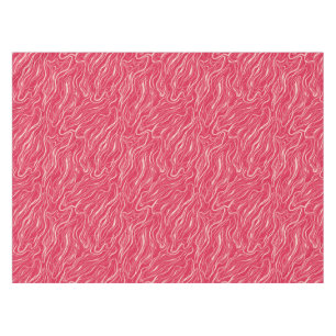 Sketch curves tablecloth