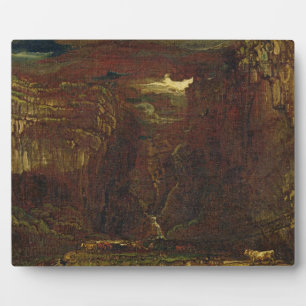 Sketch for 'Gordale Scar', c.1812 (oil on canvas) Plaque