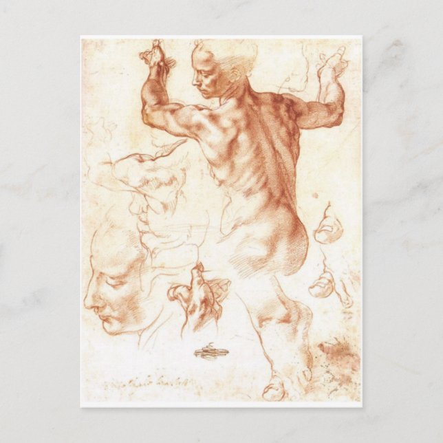 Sketch for the Libyan Sybil Postcard (Front)