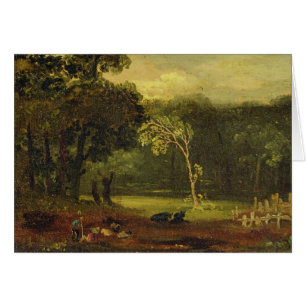 Sketch from Nature in Sion Park, 1819 (oil on card