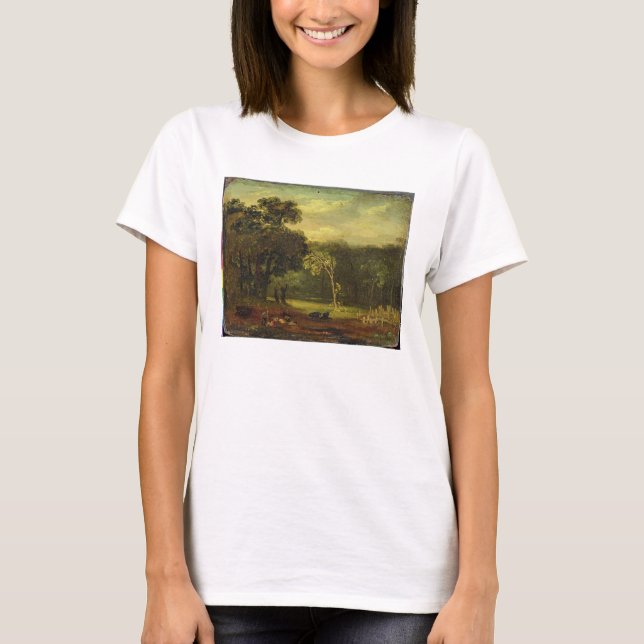 Sketch from Nature in Sion Park, 1819 (oil on card T-Shirt (Front)