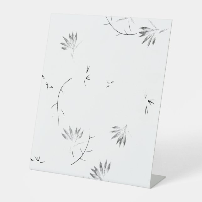 Sketch, Granite Pedestal Sign (Front)