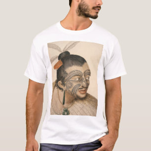 Sketch of a Maori Man, c. 1769 T-Shirt