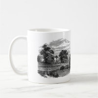 Sketch of a Rural American Farm House