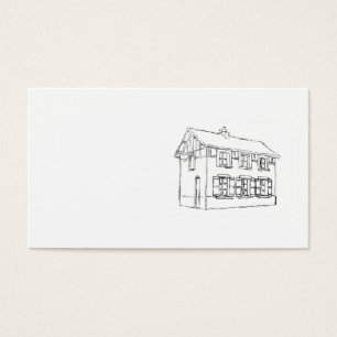 Sketch of an Old House, with Shutters.