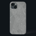Sketch of Boston City Map iPhone 13 Case<br><div class="desc">Sketch of Boston City Map. Artist: Vision Studio. Image ID: 64745Z.</div>