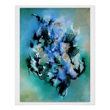 "Sketch of Emotional Meditation", Glossy Poster