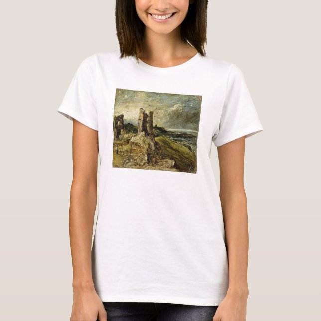 Sketch of Hadleigh Castle (recto) (oil on millboar T-Shirt (Front)
