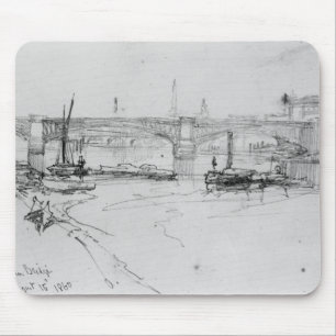 Sketch of London Bridge, 1860 Mouse Mat