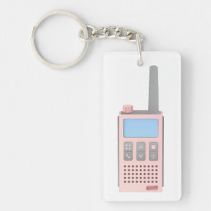 Sketch of modern walkie talkie key ring