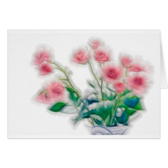 Sketch of Rose Bouquet (Front Horizontal)