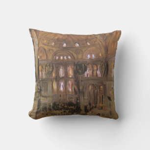 Sketch of Santa Sophia by John Singer Sargent Cushion