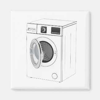 Sketch of washing machine magnet