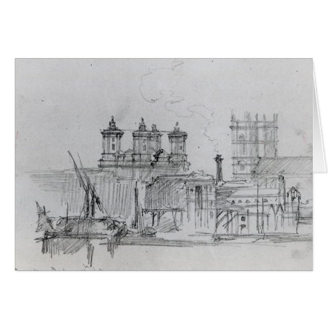 Sketch of Westminster, 1860 (Front Horizontal)